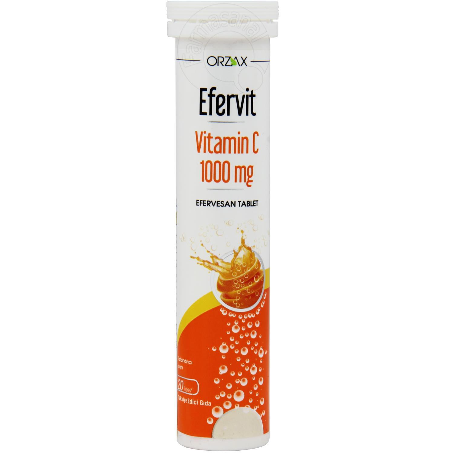 ORZAX Vitamin С 1000 efervit