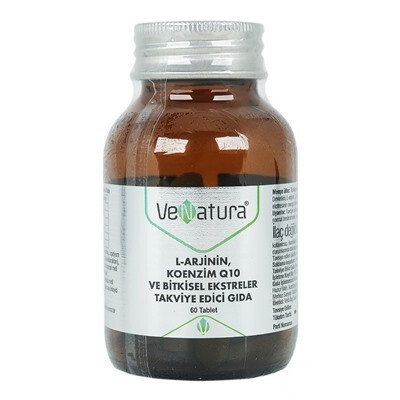 VENATURA L-Arginine, Koenzime Q10, 60 tab.