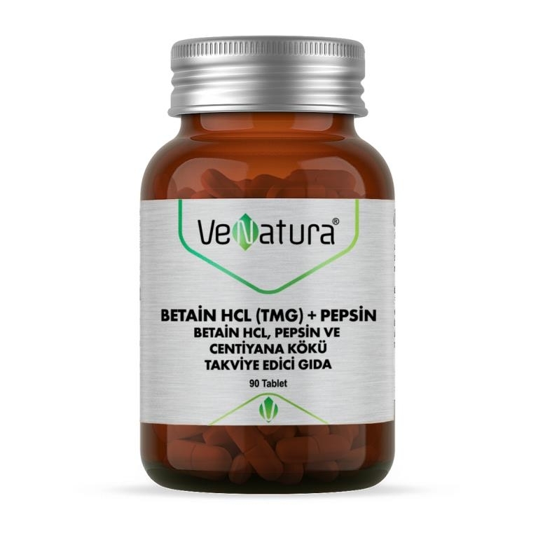 VeNatura Betain HCL, Pepsin ve Centiyana