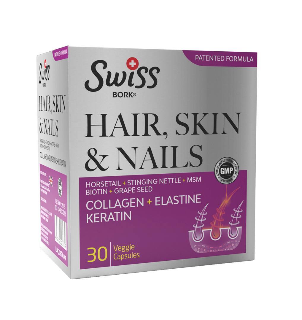 SWISS Hair, Skin & Nails 30 caps