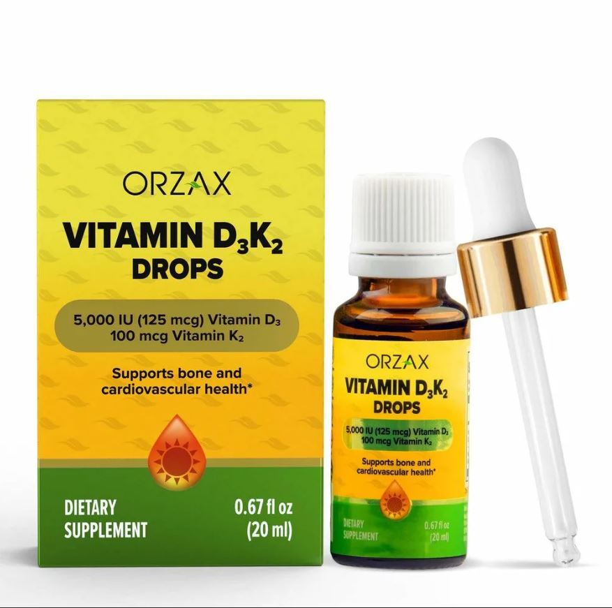 ORZAX VITAMIN D3K2 5000IU 20ML