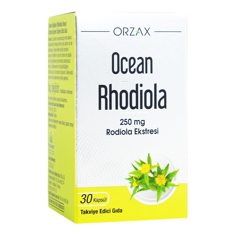 ORZAX RHODIOLA 250 MG 30 CAPSULES