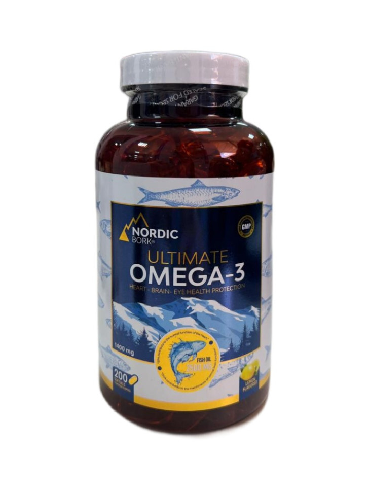 SWISS BORK Ultimate Omega-3 2500 mg 200 caps