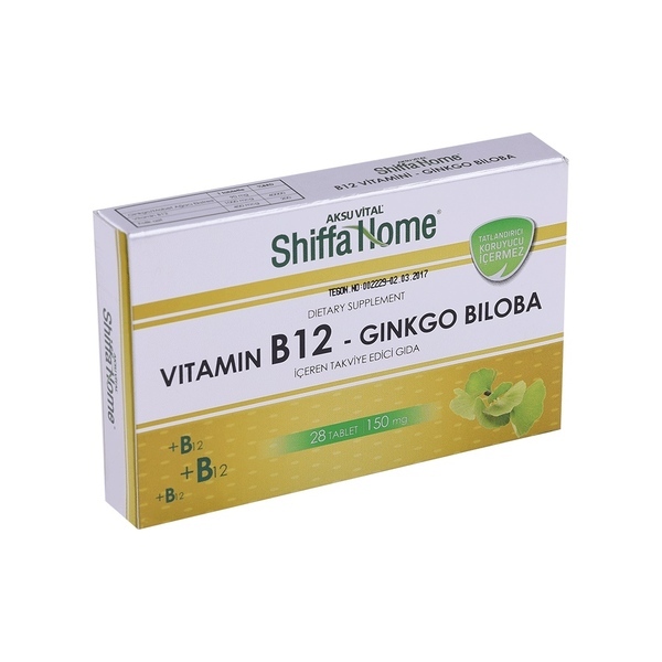 SHIFFA HOME Vitamin B12 – Ginkgo biloba