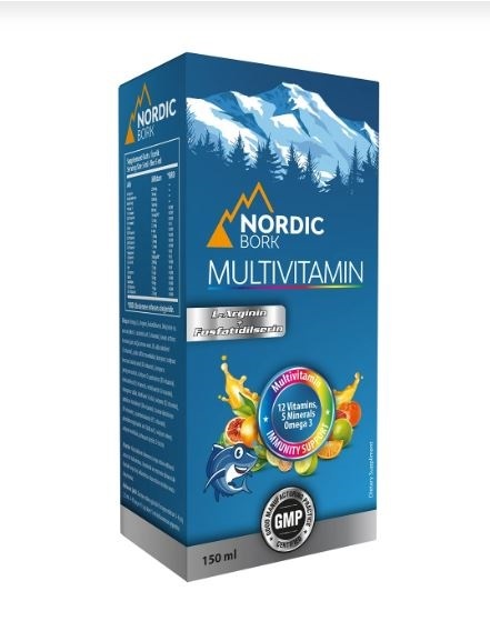 SWISS BORK (Nordic) Multivitamin 150 ml L-Arginin