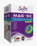 SWISS BORK LIPOSOMAL MAG-5X 30 caps