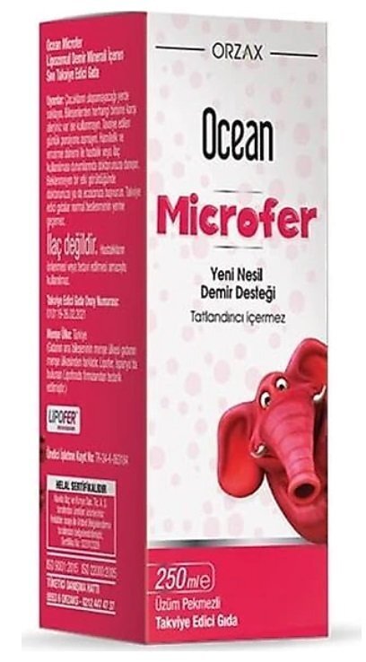 ORZAX MICROFER SYRUP 250 ML